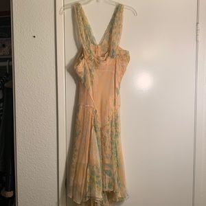 100% silk dress